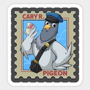 Cary R. Pigeon Sticker